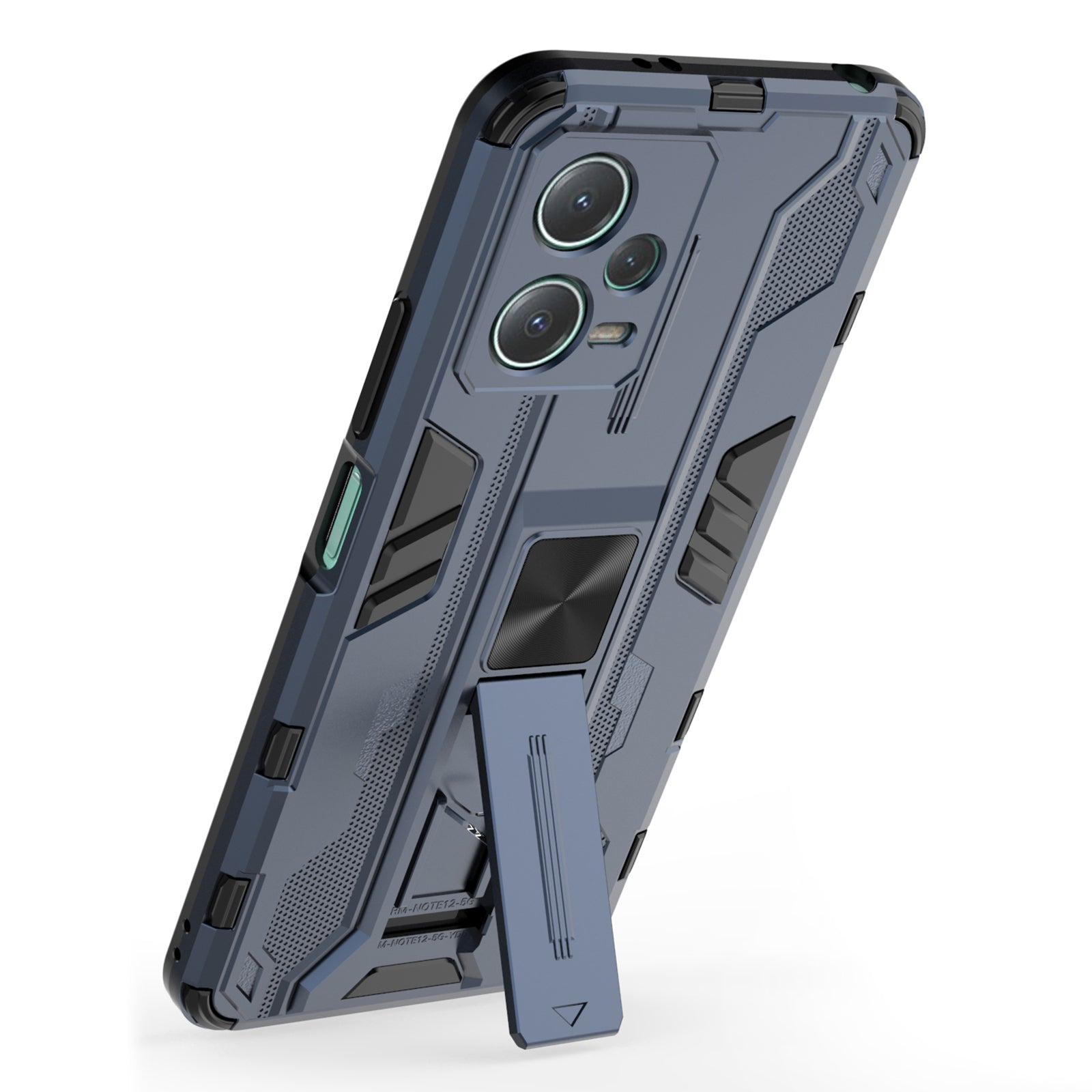 Anti-fall Phone Cover For Xiaomi Redmi Note 12 5G (India) Poco X5 5G Hard PC Soft TPU Protective Phone Case Kickstand Anti-fall Phone Cover For Xiaomi Redmi Note 12 5G (India) Poco X5 5G Hard PC Soft TPU Protective Phone Case Kickstand